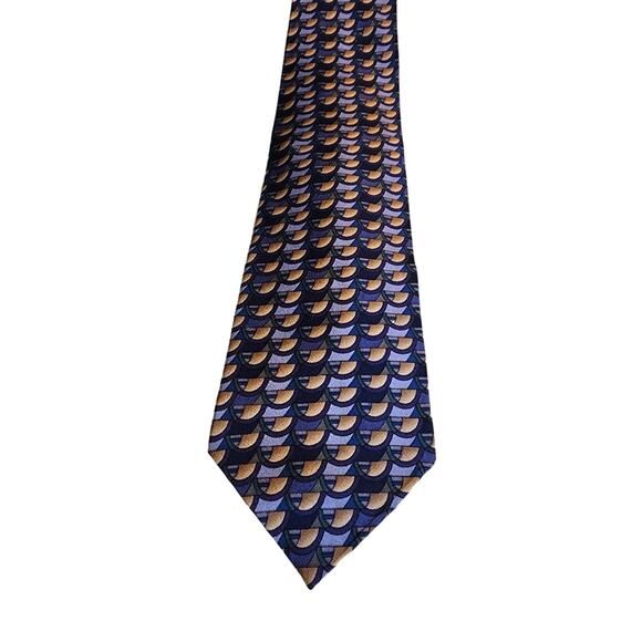 J. Garcia Jerry Garcia Men's Abstract Silk‎ Tie Neck Tie - Picture 1 of 4